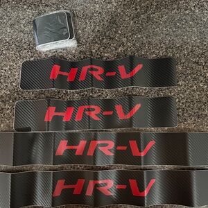 Honda HR-V Carbon Fiber Door Sill Protectors. NEW!!! * For Honda * 2 SETS!!